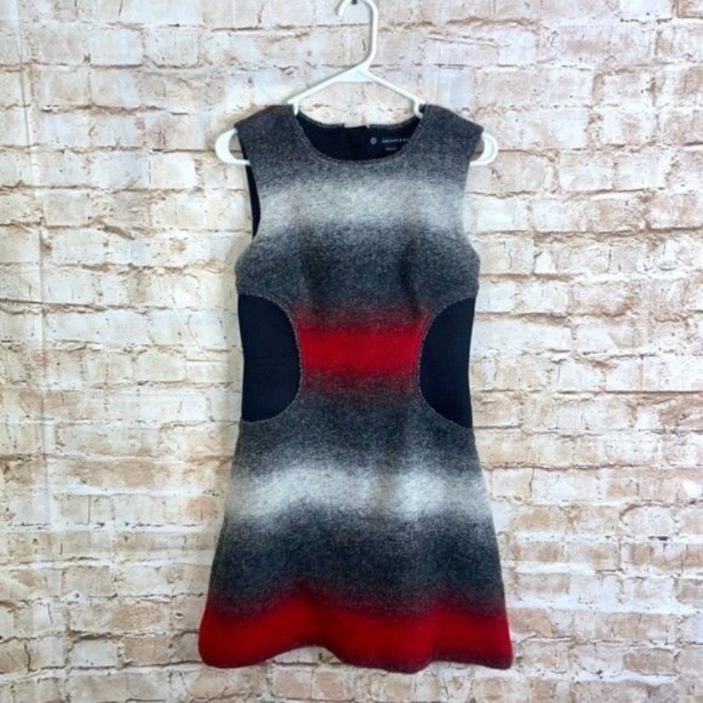Sachin & Babi Wool Colorblocking Mini Dress Size 2